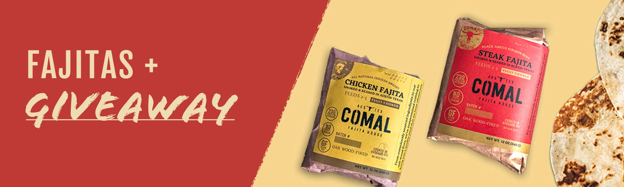 fajitas giveaway