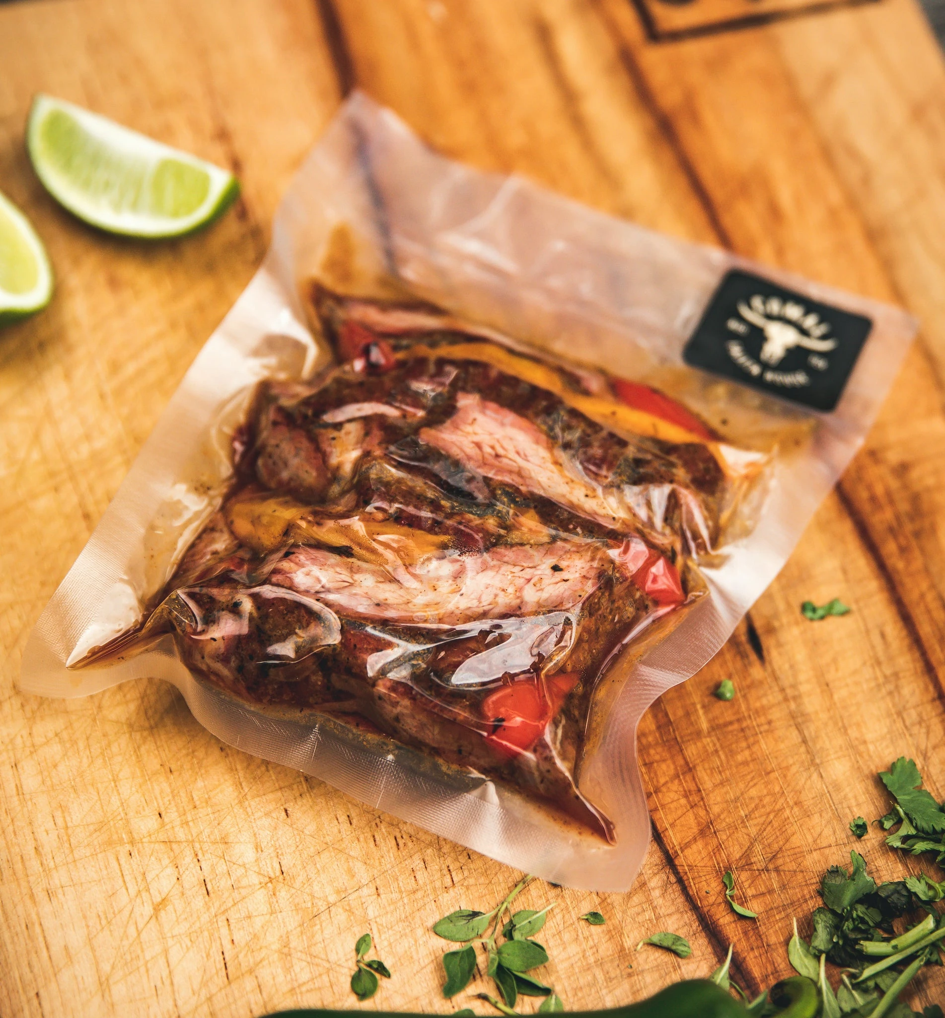 STEAK FAJITA MEAT - HALF LB. PACK