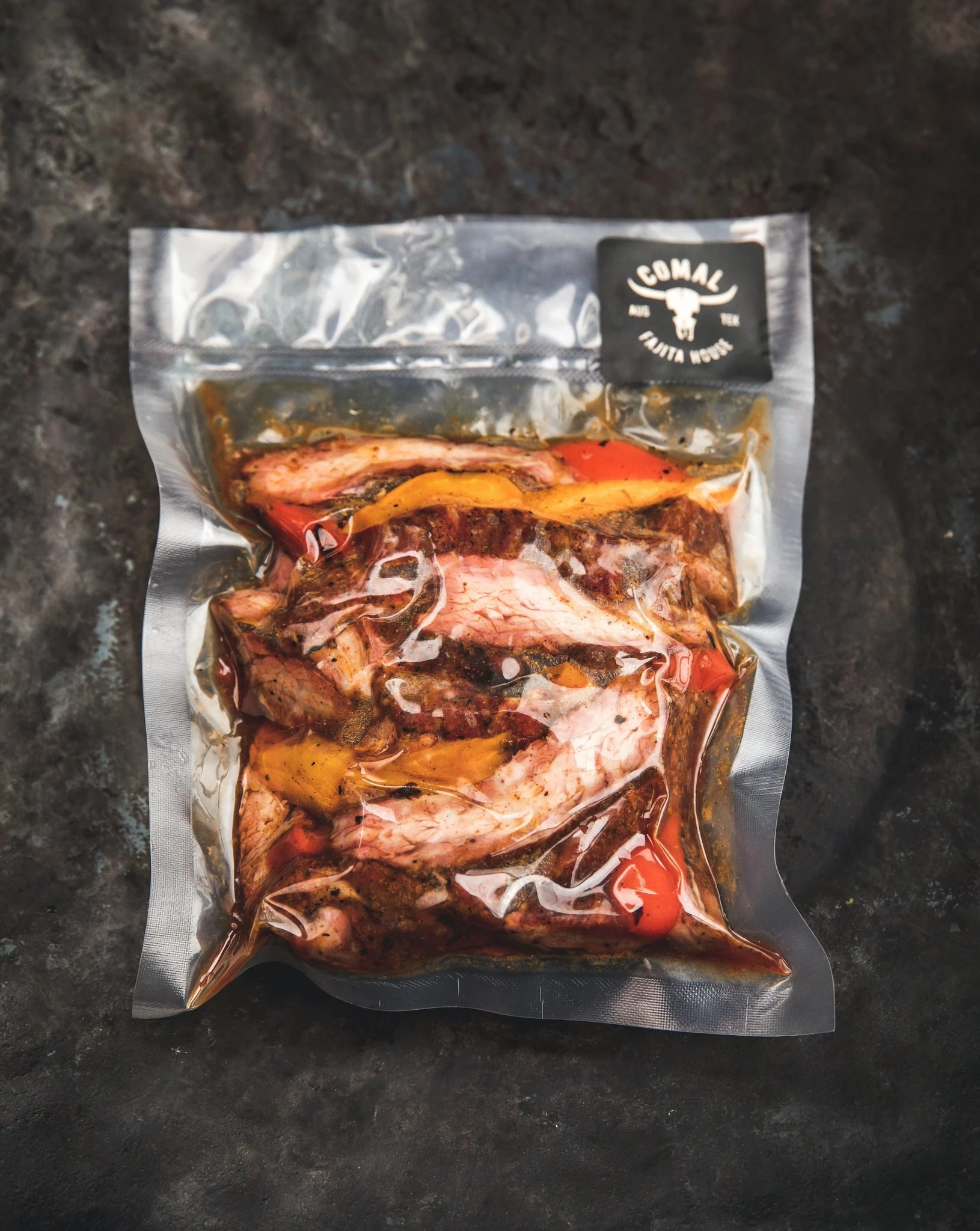 STEAK FAJITA MEAT - HALF LB. PACK