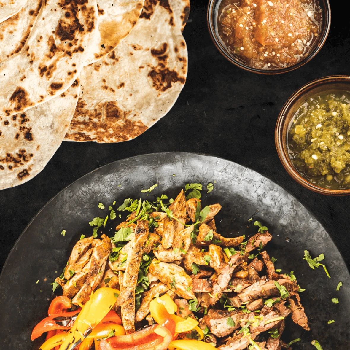 Meal Starter Kit — Fajita Meat + Fixin’s